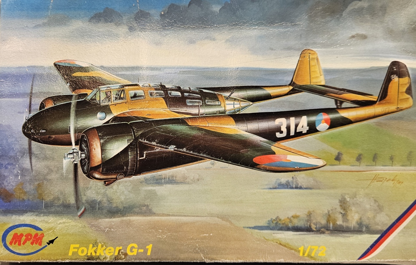 2 MPM 72034 Fokker G-1 1/72