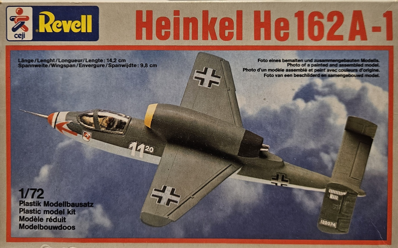 1 Revell 4143 Heinkel He 162A-1 1/72