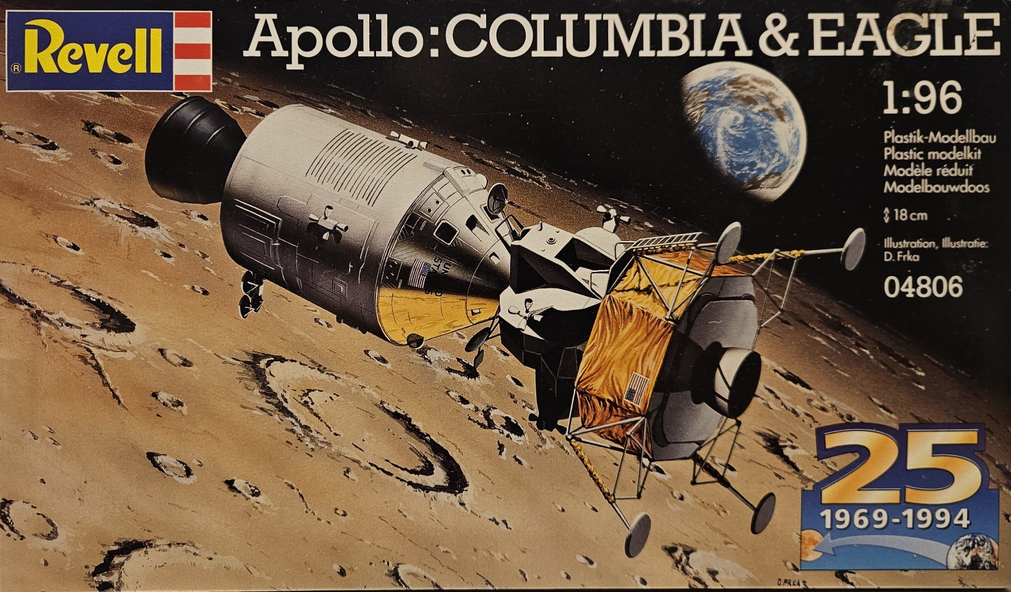 Revell 04806 Apollo : Columbia & Eagle 1/96