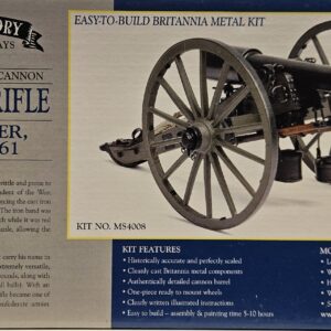 Model Shipways MS4008 American Civil War Cannon Parrott Rifle 10-pounder, Model 1861 1/16