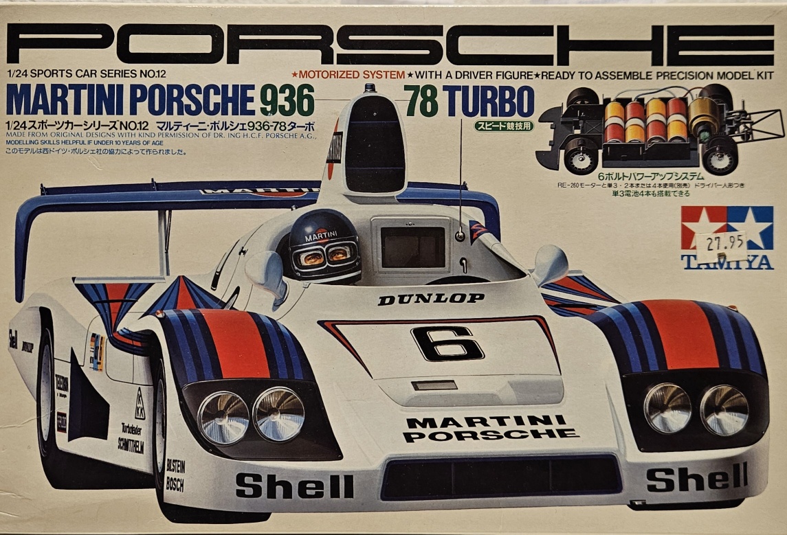 Tamiya SS2412 Martini Porsche 936  '78 Turbo 1/24