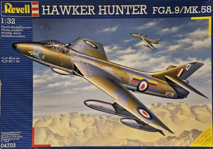 Revell 04703 Hawker Hunter FGA.9 / Mk.58 1/32