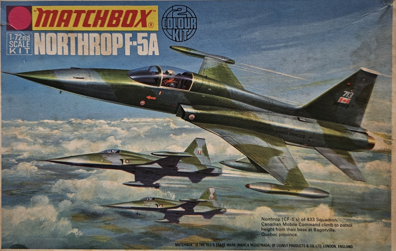 Matchbox PK12 Northrop F-5A 1/72