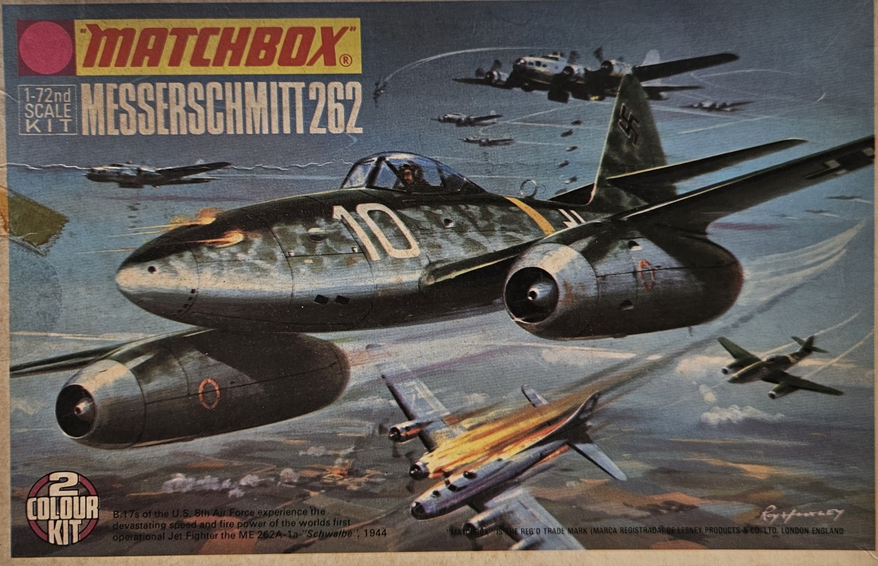 2 Matchbox PK-21 Messerschmitt 262 1/72
