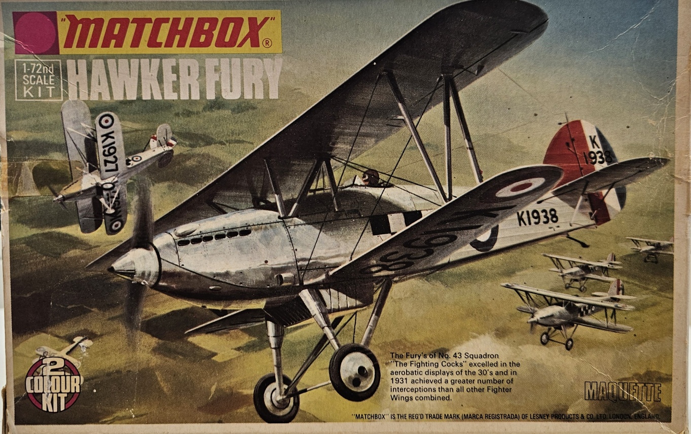 Matchbox PK-1 Hawker Fury 1/72