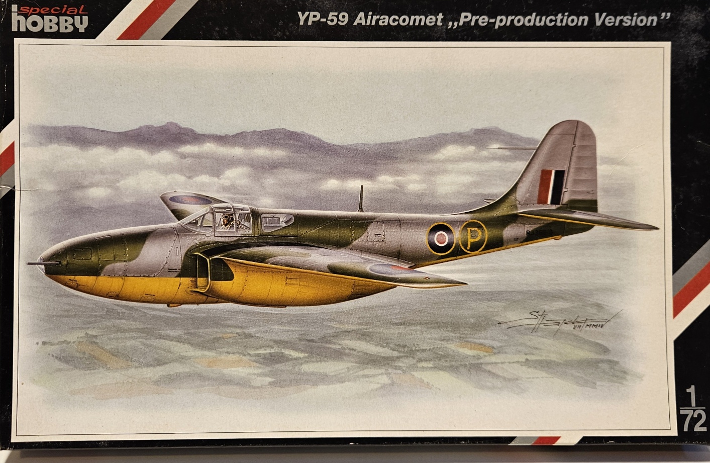Special Hobby SH 72084 YP-59 Airacomet "Pre-production Version" 1/72