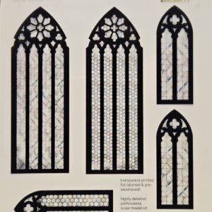 RT-Diorama 35771 Gothic Stained Glass Windows (type 05) 1/35