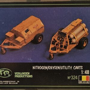 Verlinden Productions 324 Nitrogen /Oxygen / Utility Carts 1/48