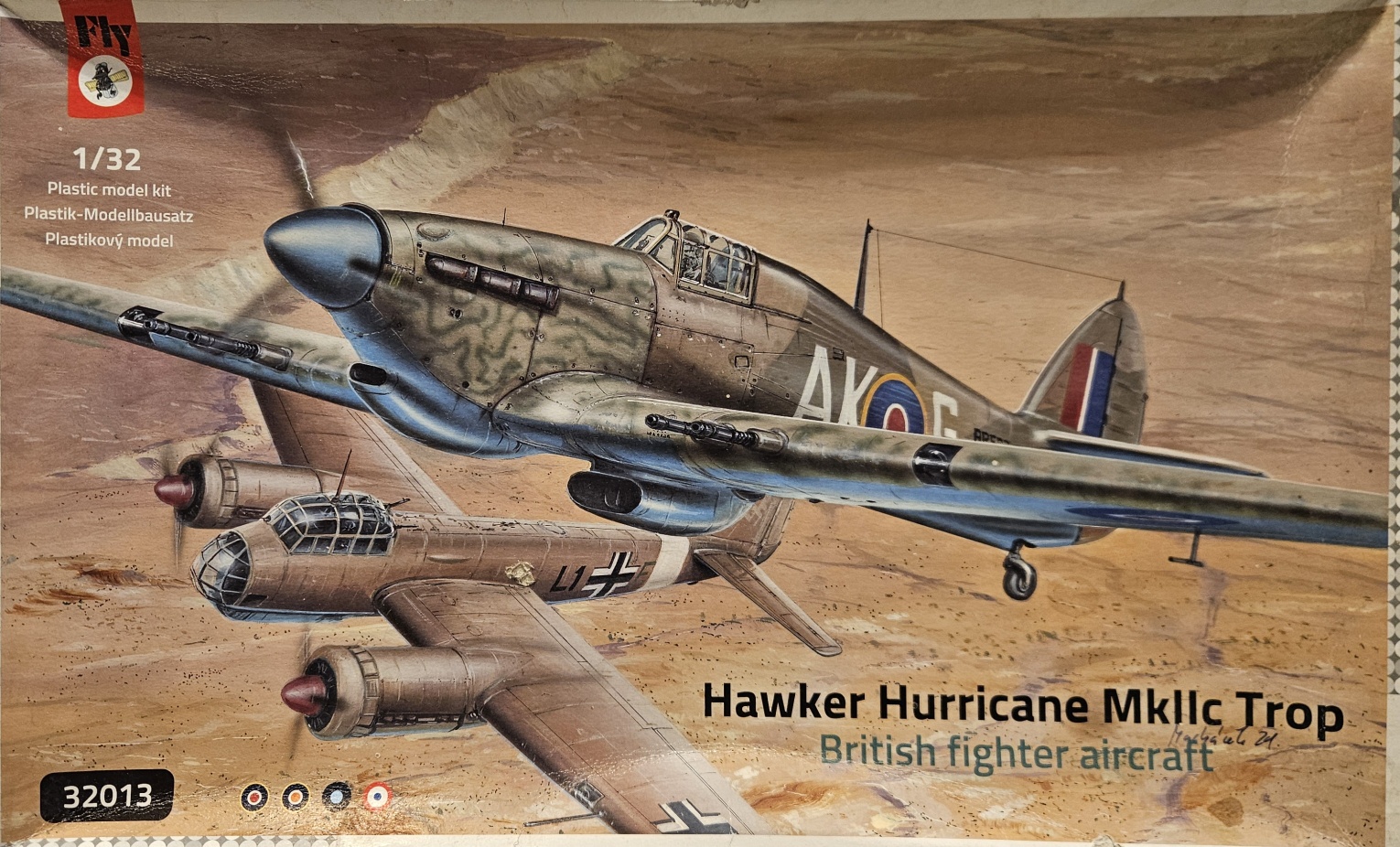Fly 32013 Hawker Hurricane MkIIc Trop 1/32