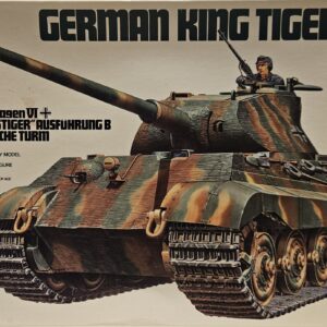 Tamiya 35169 German King Tiger Porsche Turret w/ Zimmerit 1/35