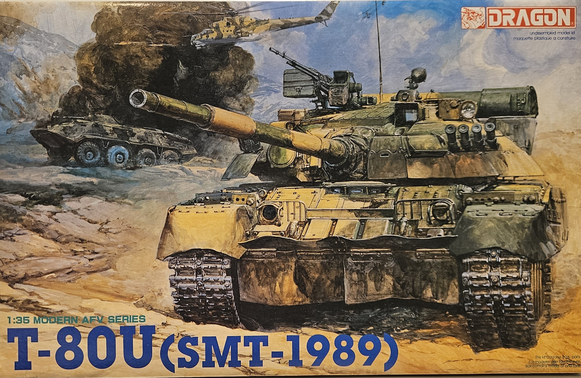 2 Dragon 3512 T-80U (SMT-1989) 1/35