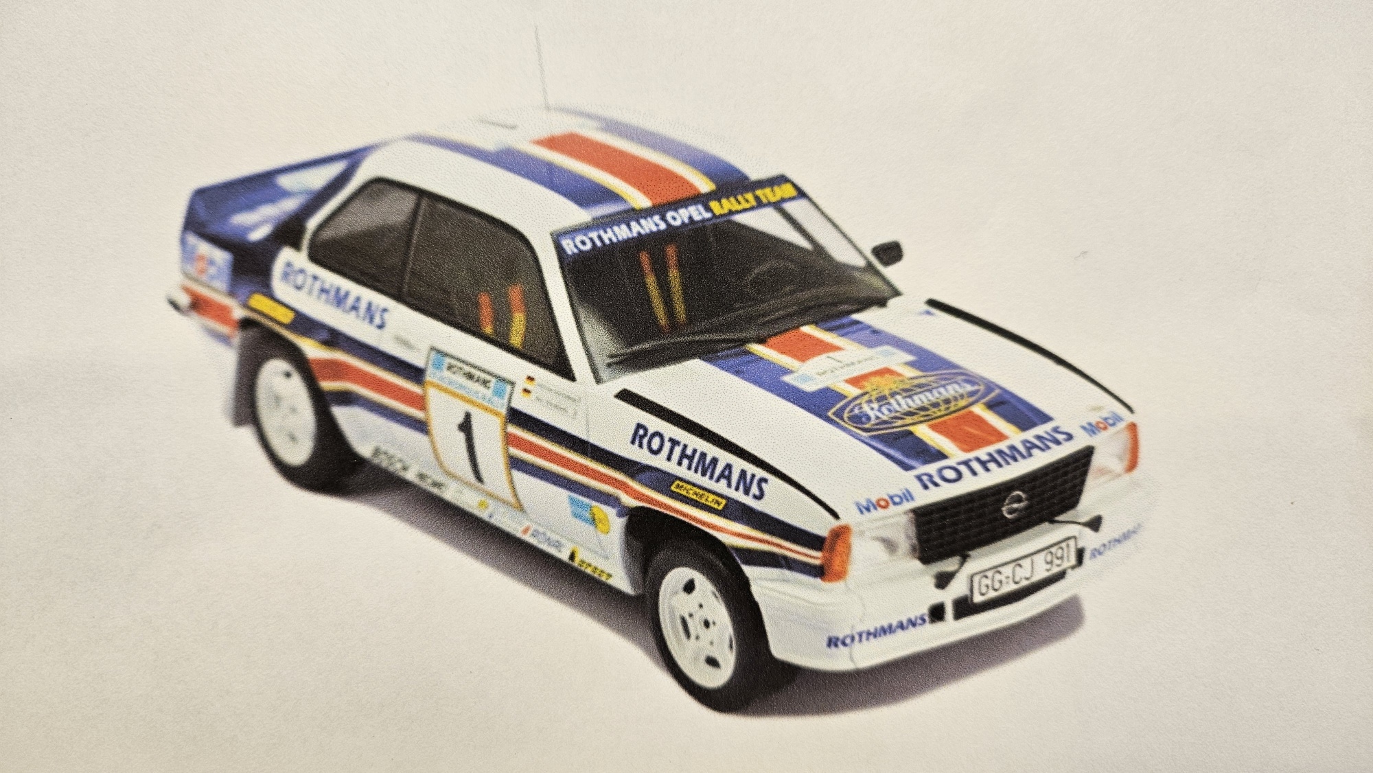 Belkits BEL-020 Opel Ascona 400 Rothmans uitvoering 1/24
