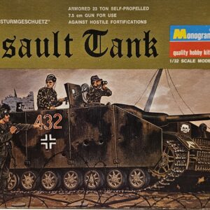 Monogram 6861 German WWII "Sturmgeschuetz" Assault Tank 1/32