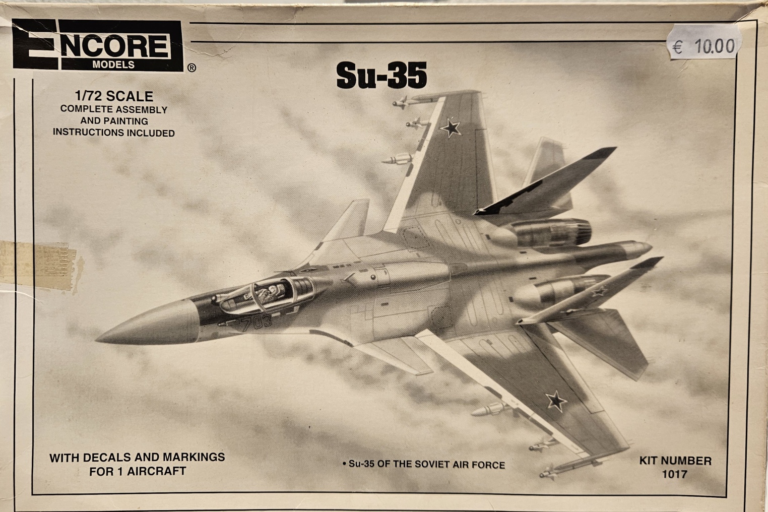 2 Encore Models 1017 Su-35 1/72