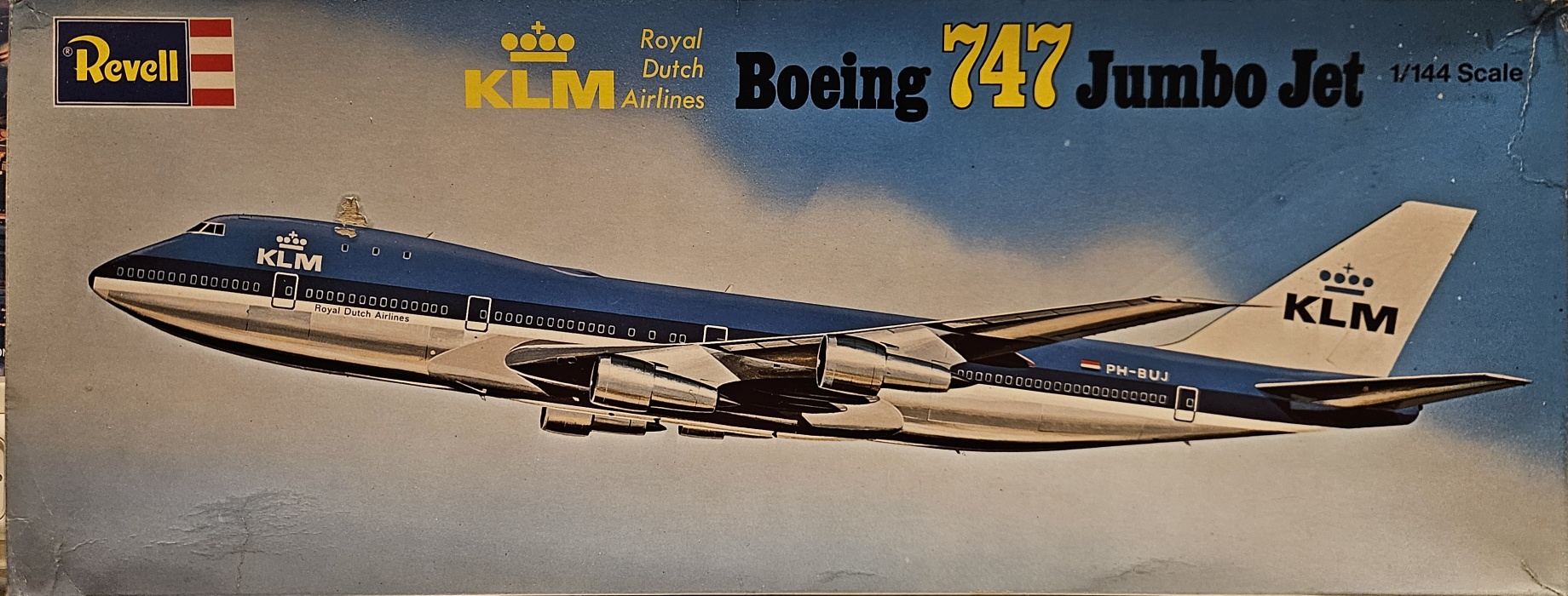 1 Revell 0171 KLM Boeing 747 Jumbo Jet 1/144