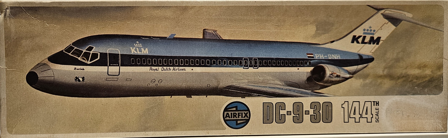 3 Airfix 03176-5 DC-9 -30 KLM 1/144