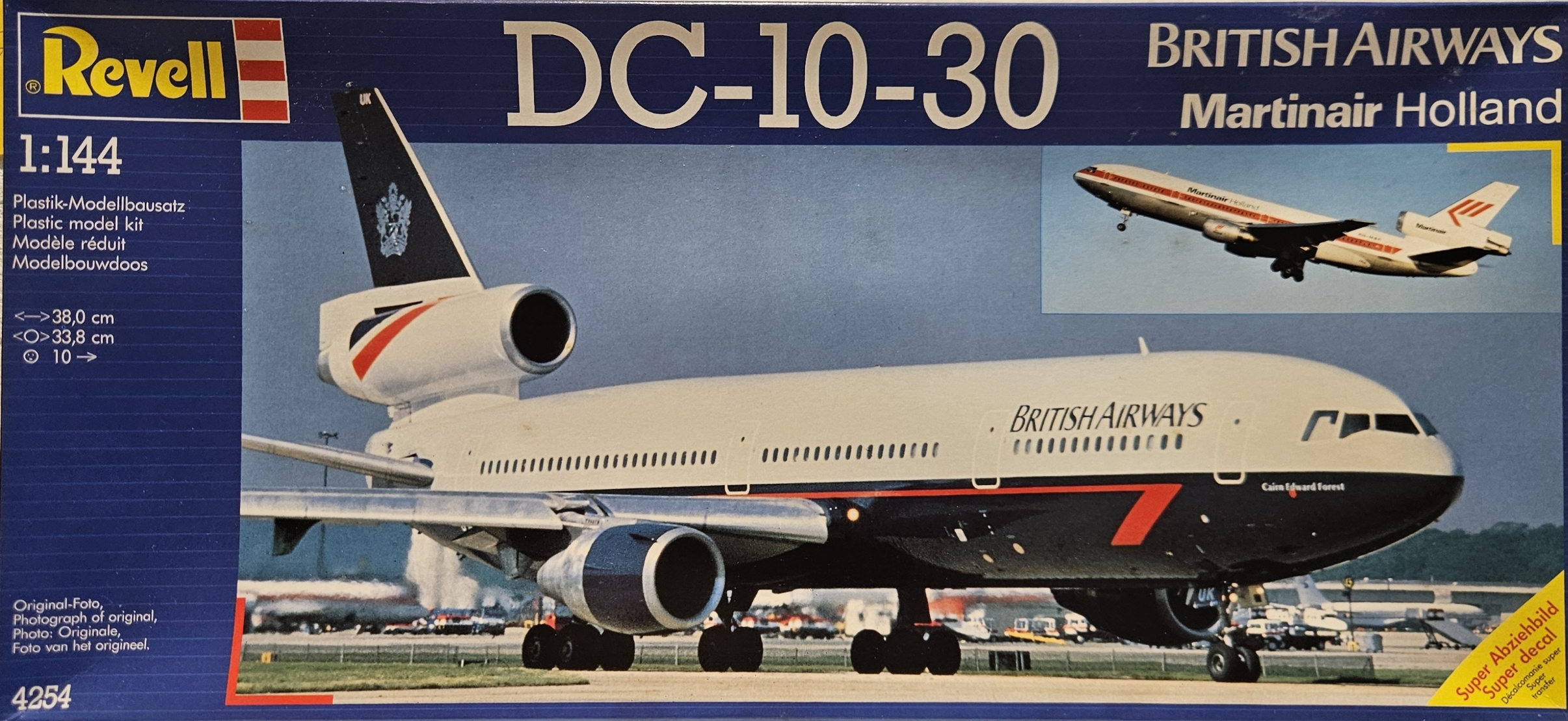 2 Revell 4254 DC-10-30 Martinair Holland 1/144