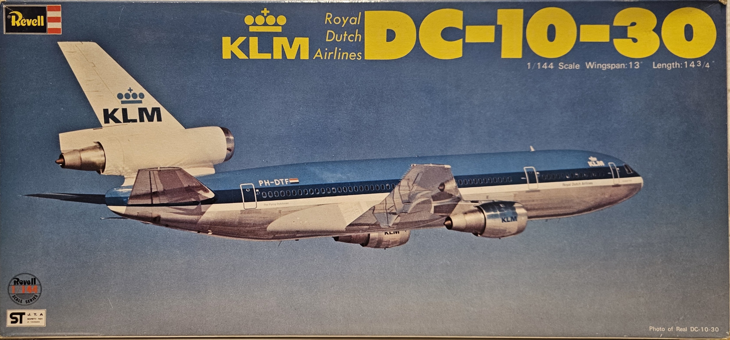 4 Revell H-106 KLM DC-10-30 1/144