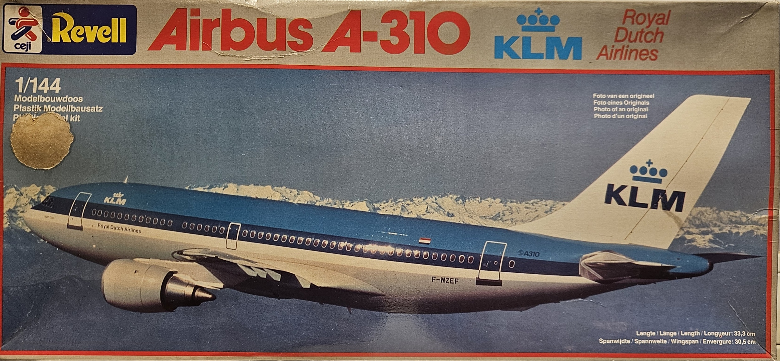 5 Revell 4226 Airbus A-310 KLM 1/144