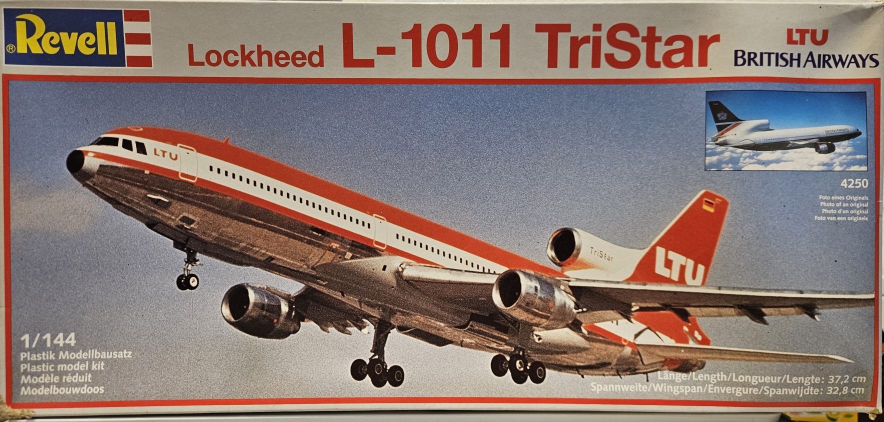 Revell 4250 Lockheed L-1011 Tristar LTU / British Airways 1/144