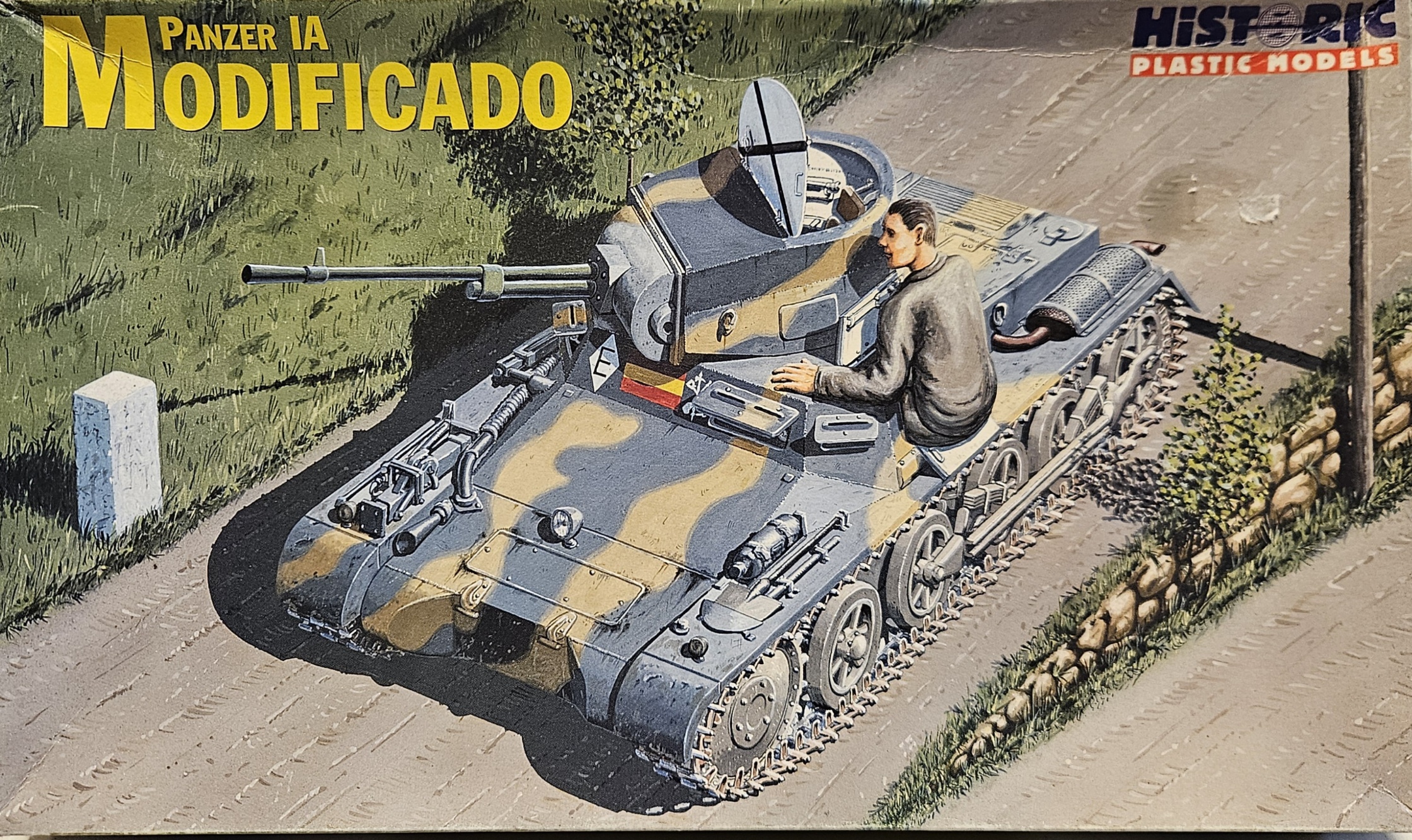 Historic Plastic Models 35-003 Panzer IA Modificado 1/35