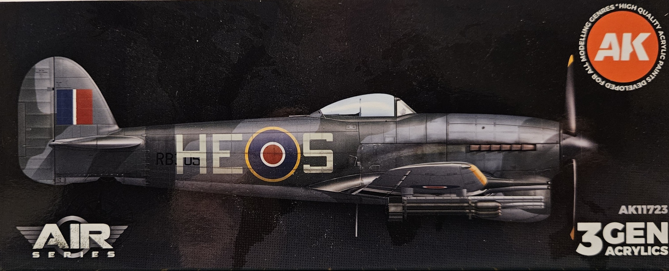 AK Interactive AK11723 WWII RAF Aircraft Colors Set 17ml X 8