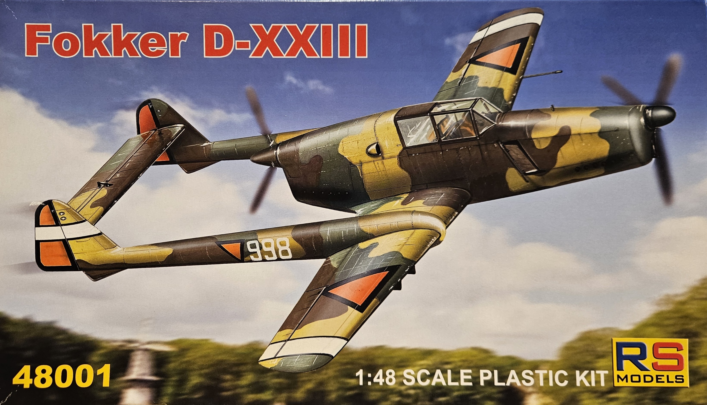 RS Models 48001 Fokker D-XXIII 1/48