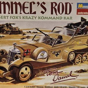 Monogram 85-4260 Rommel's Rod The Dessert Fox's Krazy Kommand Kar 1/24