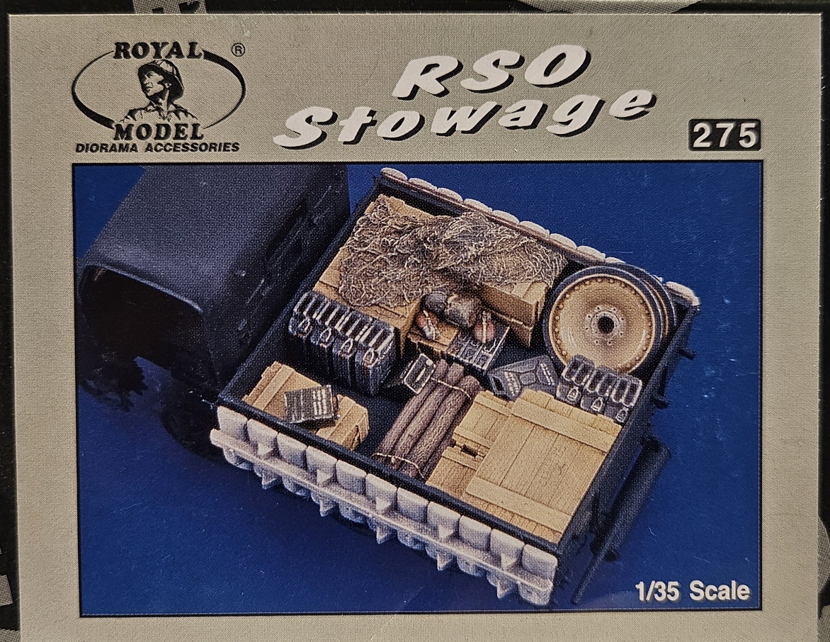 Royal Model 275 RSO Stowage 1/35