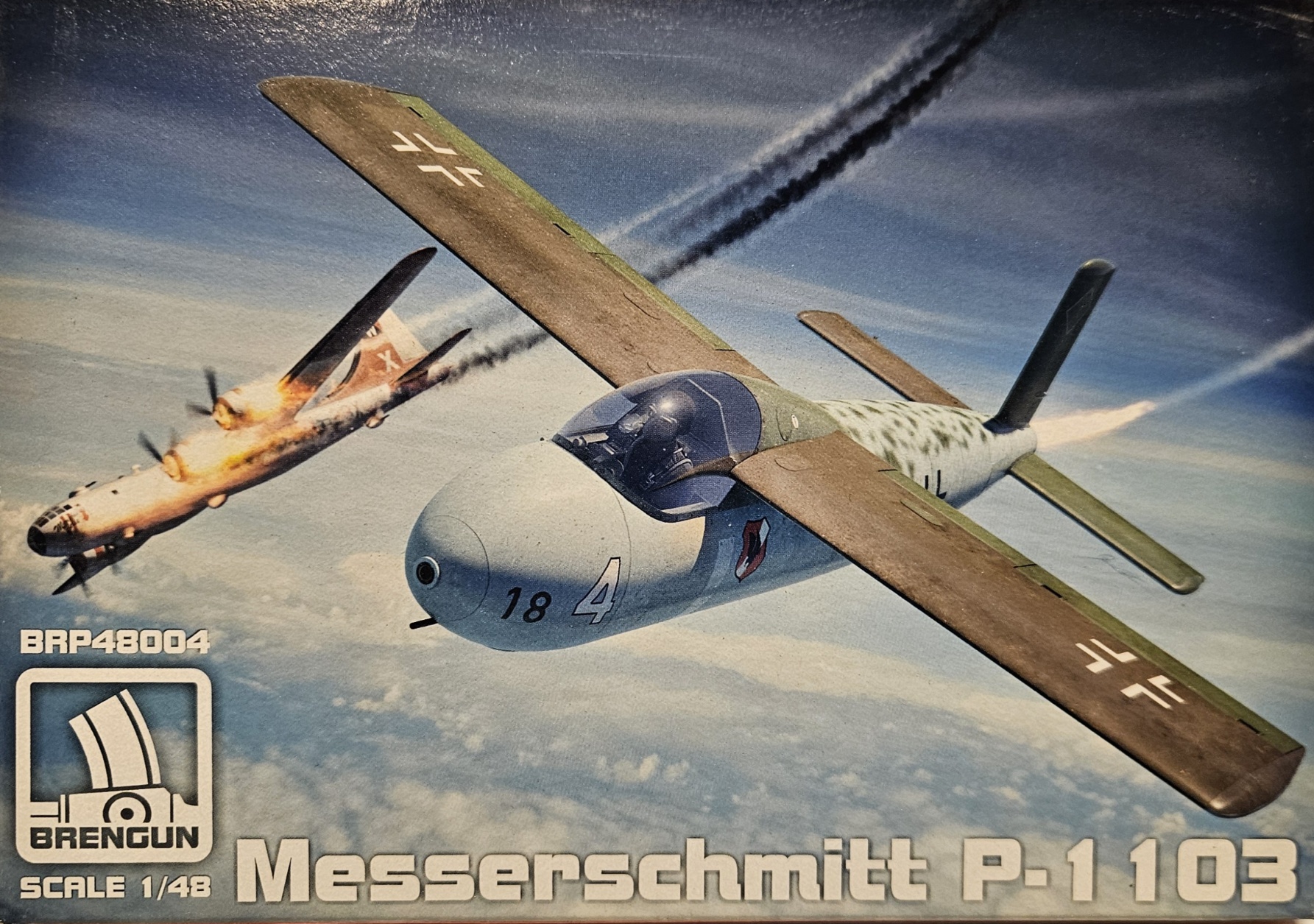 Brengun BRP48004 Messerschmitt P-1 103 1/48