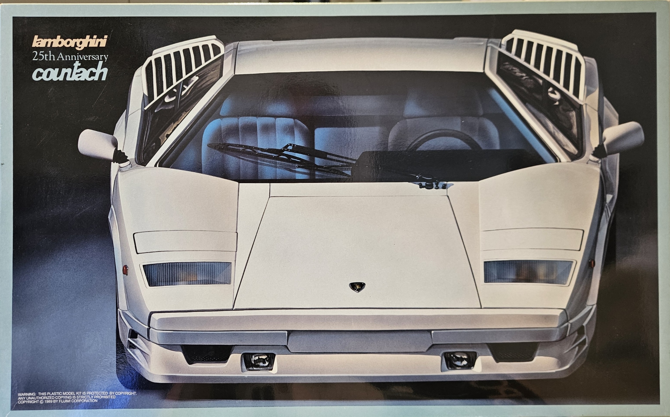 Fujimi 10113 Lamborghini 25th Anniversary Countach 1/16