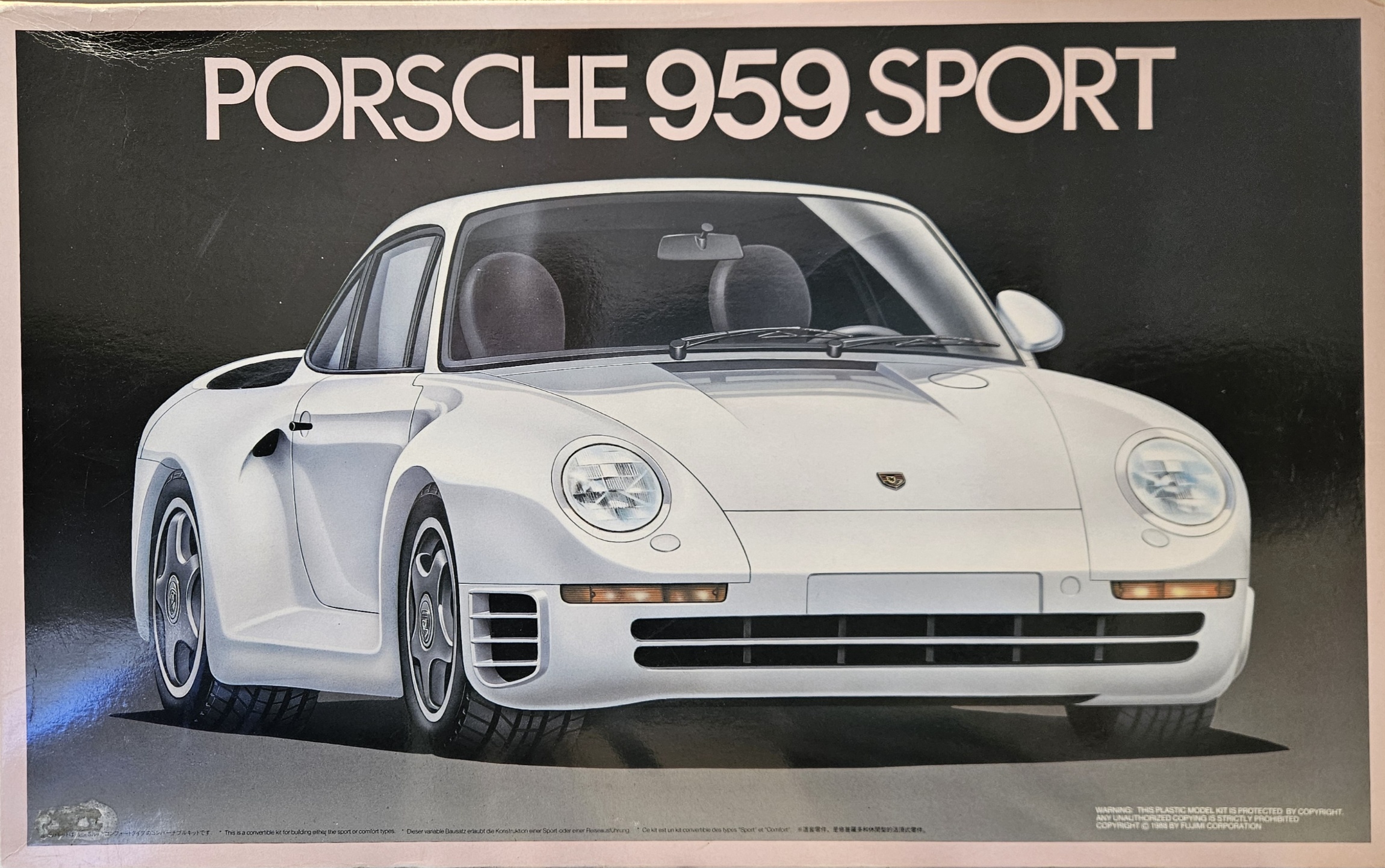Fujimi 10111 Porsche 959 Sport 1/16