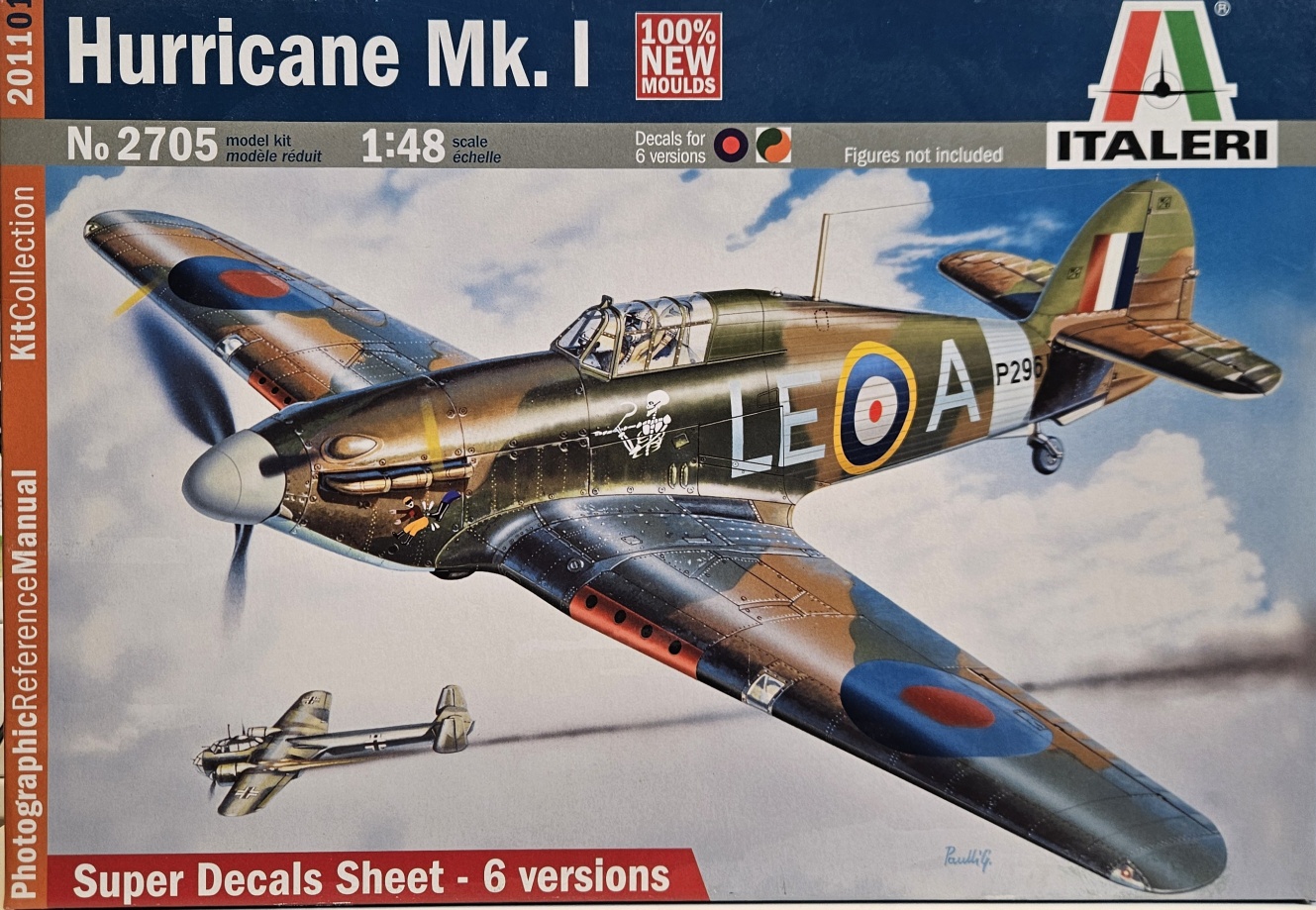 3 Italeri 2705 Hurricane Mk.I 1/48