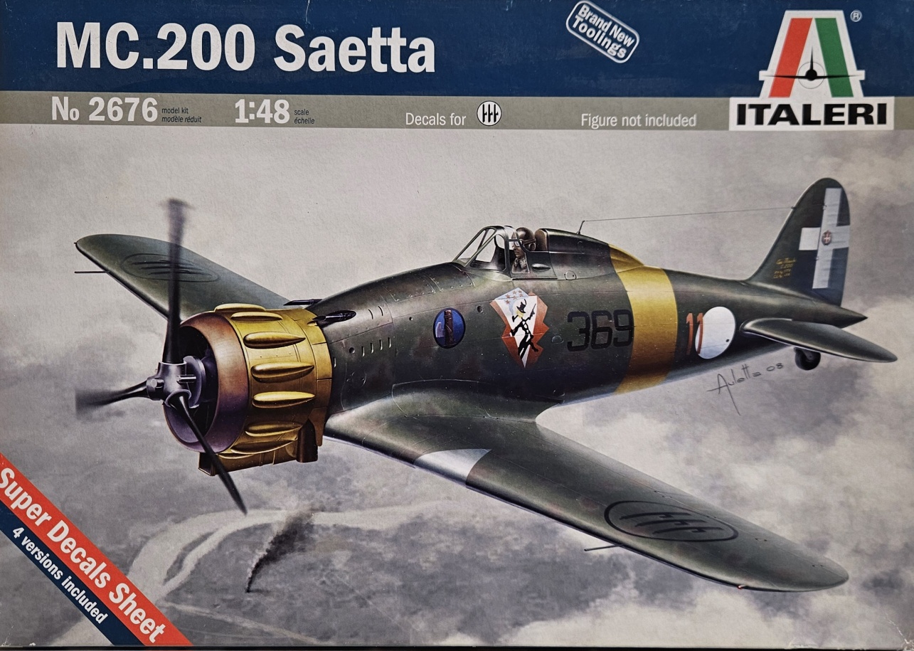 5 Italeri 2676 MC.200 Saetta 1/48