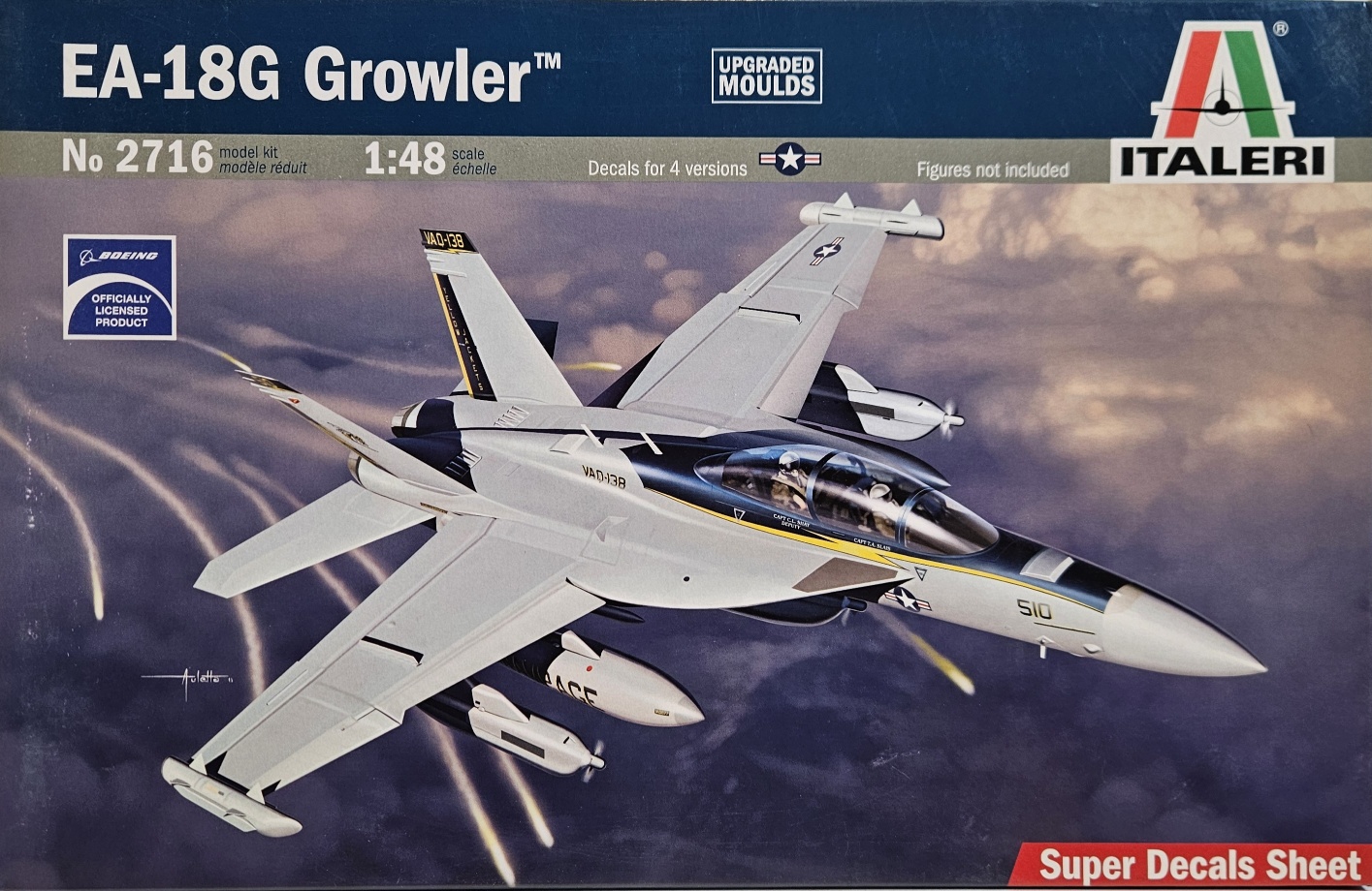 2 Italeri 2716 EA-18G Growler 1/48
