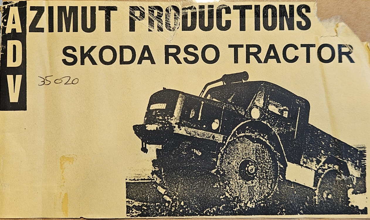 5 ADV Azimut 35020 Skoda RSO Tractor 1/35