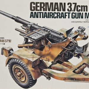 Tamiya 35145 German 3,7cm FlaK 37 Antiaircraft Gun mit Sd.Ah.52  1/35
