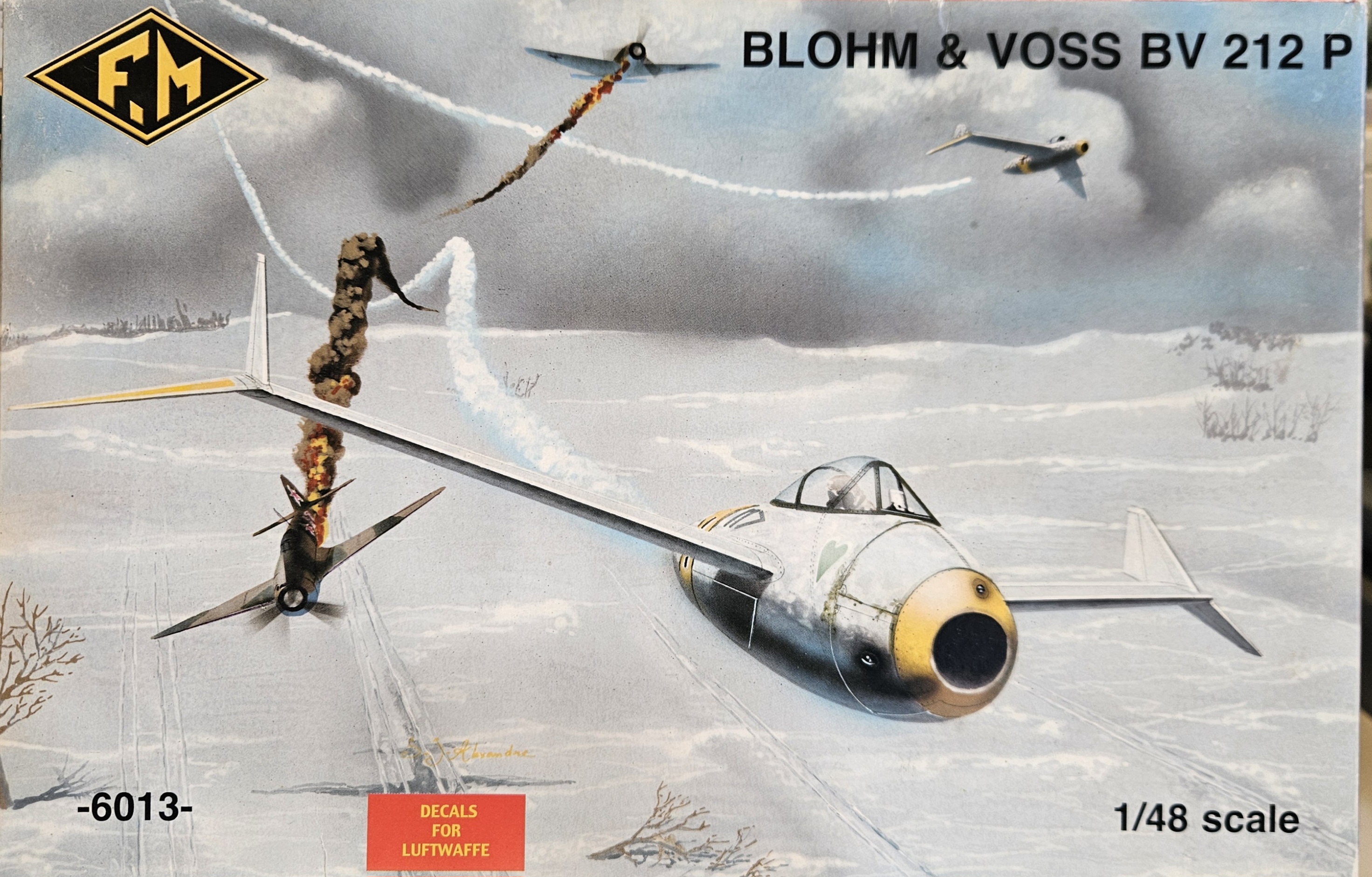 Fonderie Miniature 6013 Blohm & Voss BV 212 P 1/48