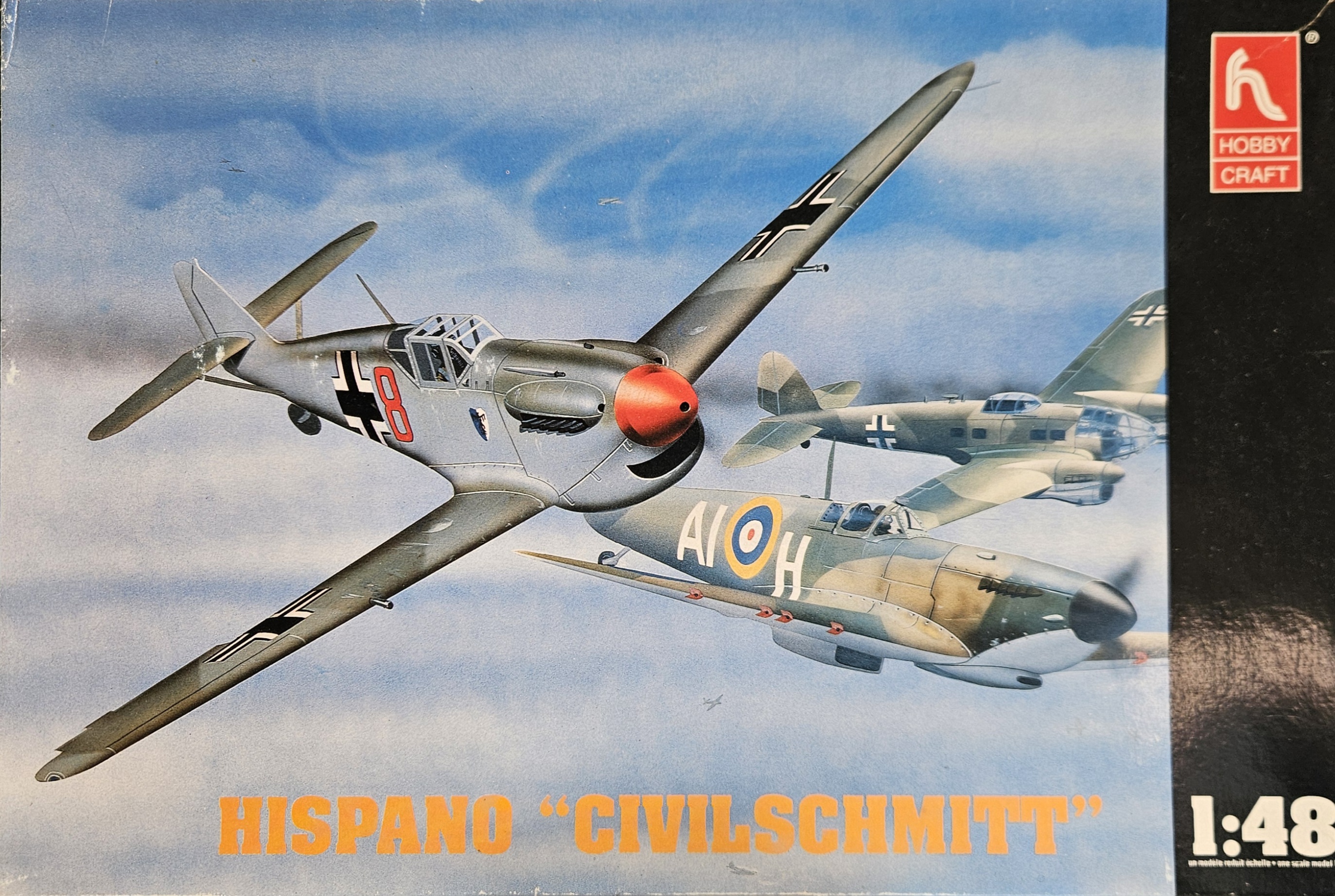Hobby Craft  HC1523 Hispano "Civilschmitt" "Battle of Britain" Film Markings 1/48
