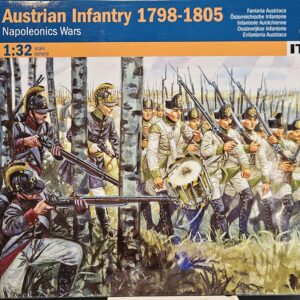 Italeri 6884 Austrian Infantry 1798 - 1805 Napoleonics Wars 1/32