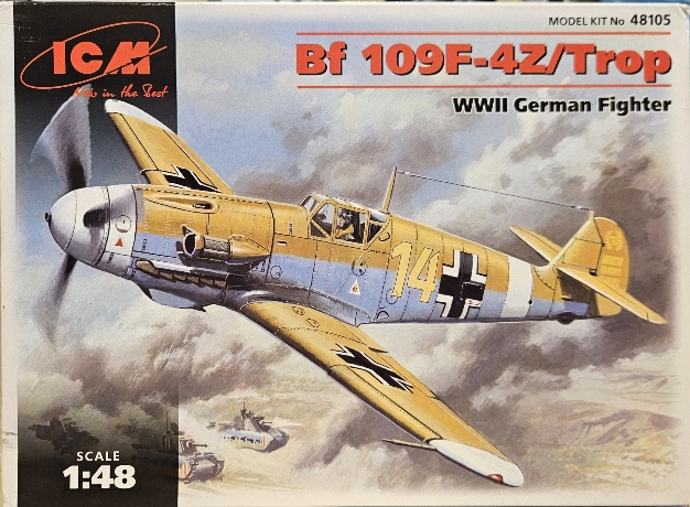 2 ICM 48105 Bf 109F-4Z / Trop 1/48