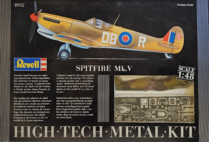 Revell 8902 Spitfire Mk. V High-Tech Metal Kit 1/48