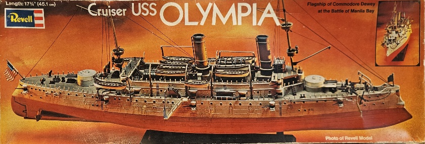 Revell H 443 Cruiser USS Olympia 