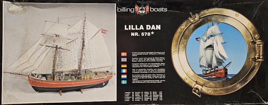Billing Boats  578 Lilla Dan 1/50