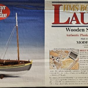 Model Shipways MS1850 HMS Bounty's Launch Wooden Ship Model Kit 1/16