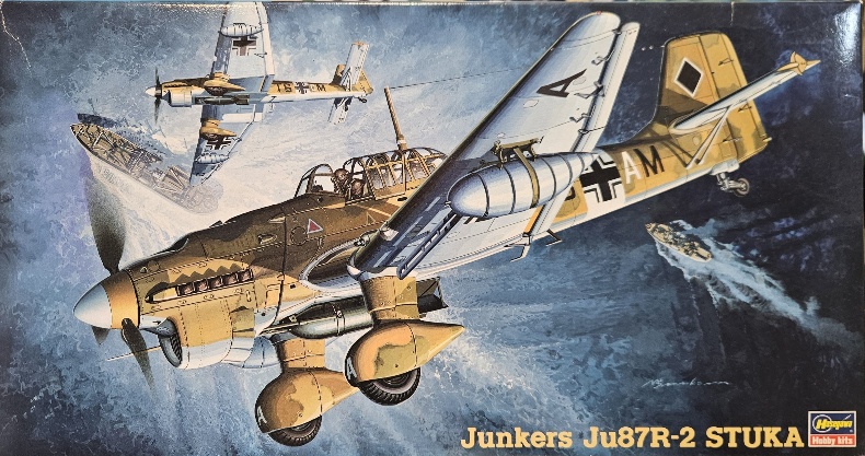 1 Hasegawa  09115 Junkers JU87R-2 Stuka 1/48