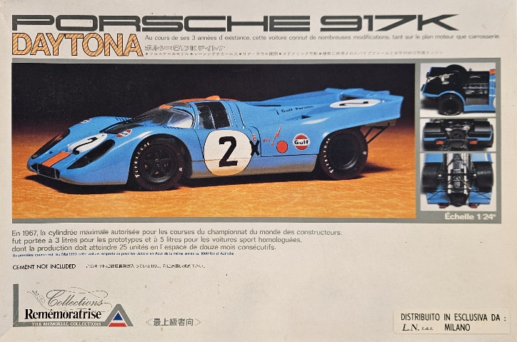 4 Union no. MC19-1500 Porsche 917K  Daytona 1/24