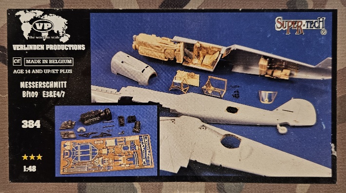 Verlinden Productions 384 Messerschmitt Bf109 E3 & E4/7 Detail Set 1/48
