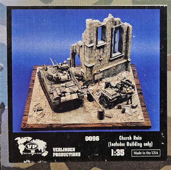 Verlinden Productions 0096 Church Ruin (Includes Building Only) 1/35