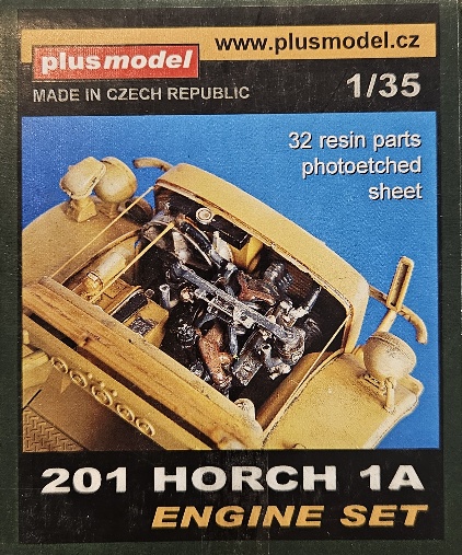 Plus Model 201 Horch 1A - Engine Set 1/35